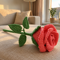 Rosa Eterna Tejida a Mano